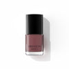 A bottle of Liberation Nails nail polish in a silky brown-mauve color, Victoria Forever.